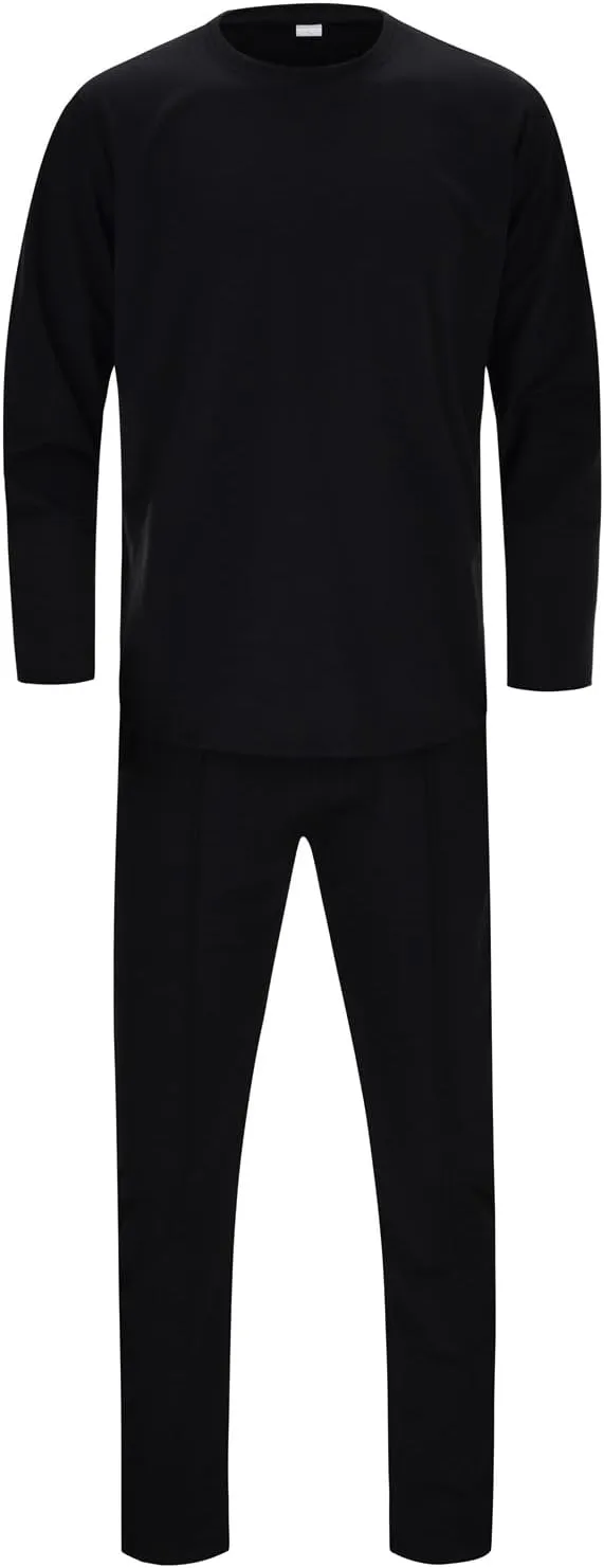 2023 Men's Tracksuit 2 Piece Long Sleeve Pullover Sweatpants Jogging Sets Stylish Plain Track Suit Athletic Casual Sweatsuit