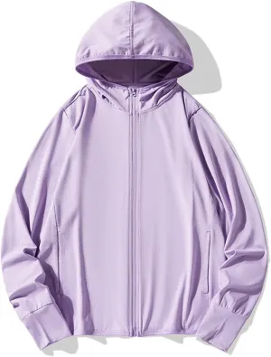 2025 Summer Sun Shirts for Women Running Quick Dry Blouses Zip Up Lightweight Outdoor Breathable Shirts Tees