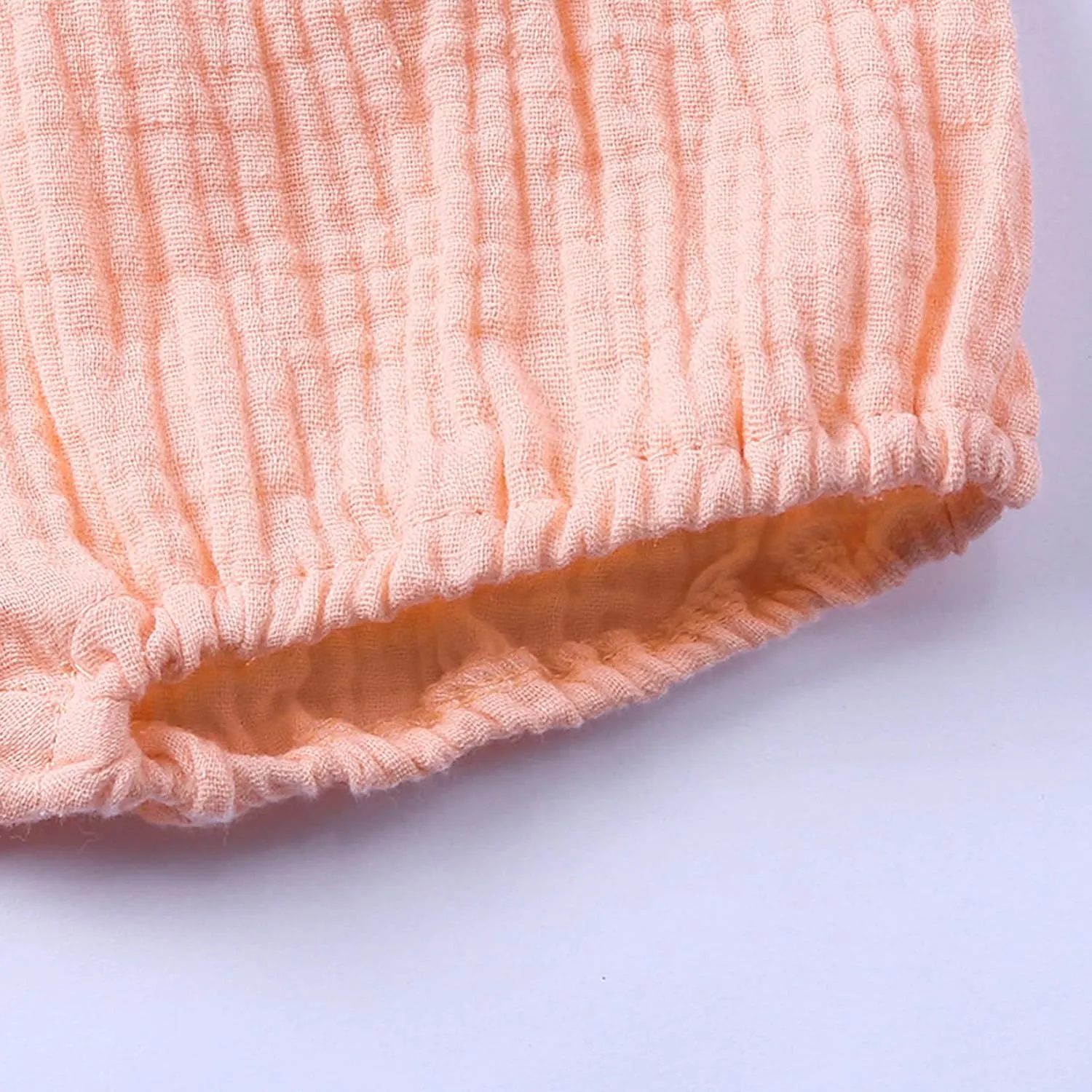 3PC Shorts Set Newborn Baby Girls Boys Pants Cotton Linen Blend Cute Floral Bloomers Triangle Shorts