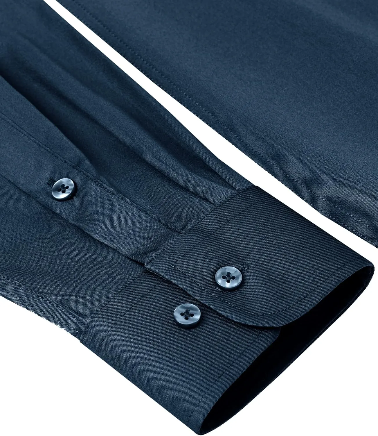 Alimens & Gentle Slim Fit Mens Dress Shirts Long Sleeve Dress Shirts for Men Stain Sheild Button Down Shirt Men Big