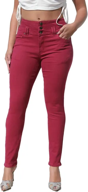 Atditama Women's Jeggings Jeans Stretch High Waisted Skinny Fitted Slim Sexy Butt Lift Women Denim Pants
