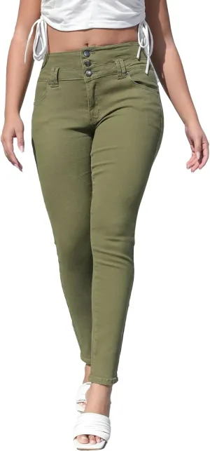 Atditama Women's Jeggings Jeans Stretch High Waisted Skinny Fitted Slim Sexy Butt Lift Women Denim Pants