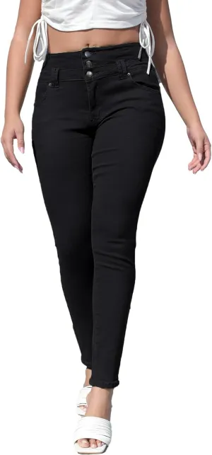Atditama Women's Jeggings Jeans Stretch High Waisted Skinny Fitted Slim Sexy Butt Lift Women Denim Pants