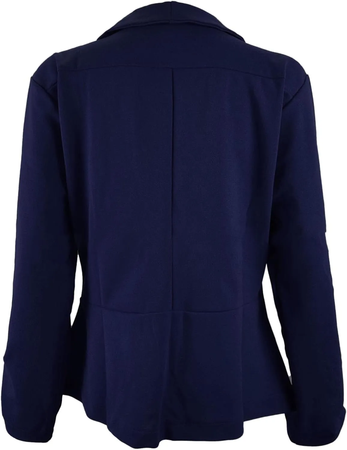 Blazers for Women Suit Jackets Long Sleeve Lapel Suit Small Jacket Work Office Blazer Lapel Button Jacket Black