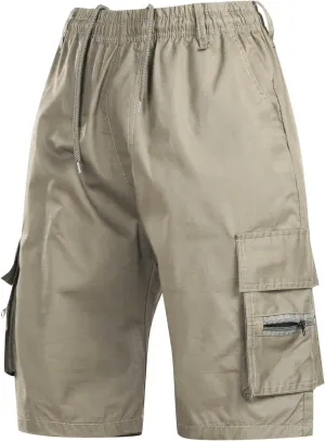 Cargo Shorts for Men Basketball Athletic Shorts Lightweight Outdoor Baggy Fit Shorts Multi Pocket Cargo Pants