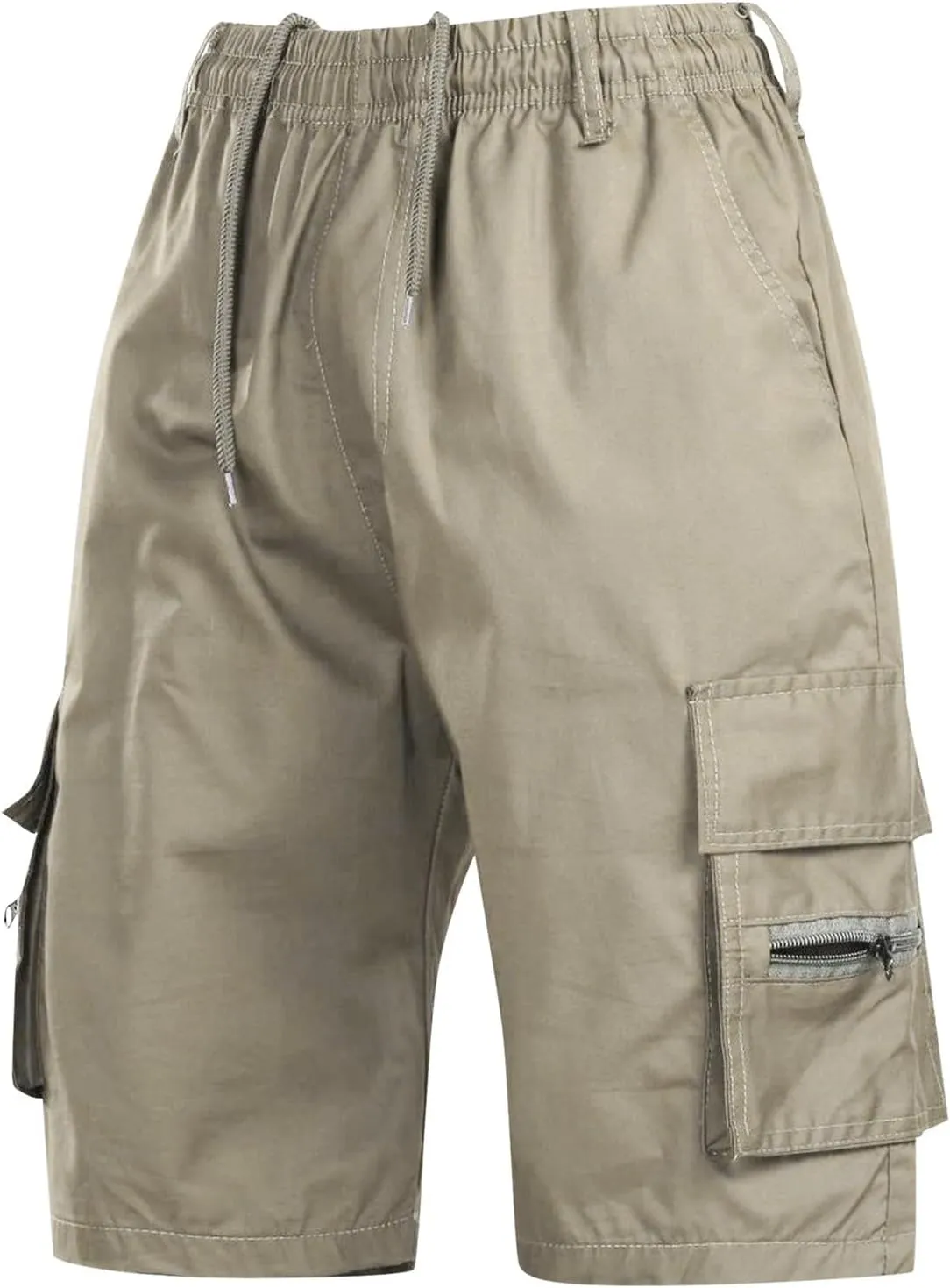 Cargo Shorts for Men Basketball Athletic Shorts Lightweight Outdoor Baggy Fit Shorts Multi Pocket Cargo Pants