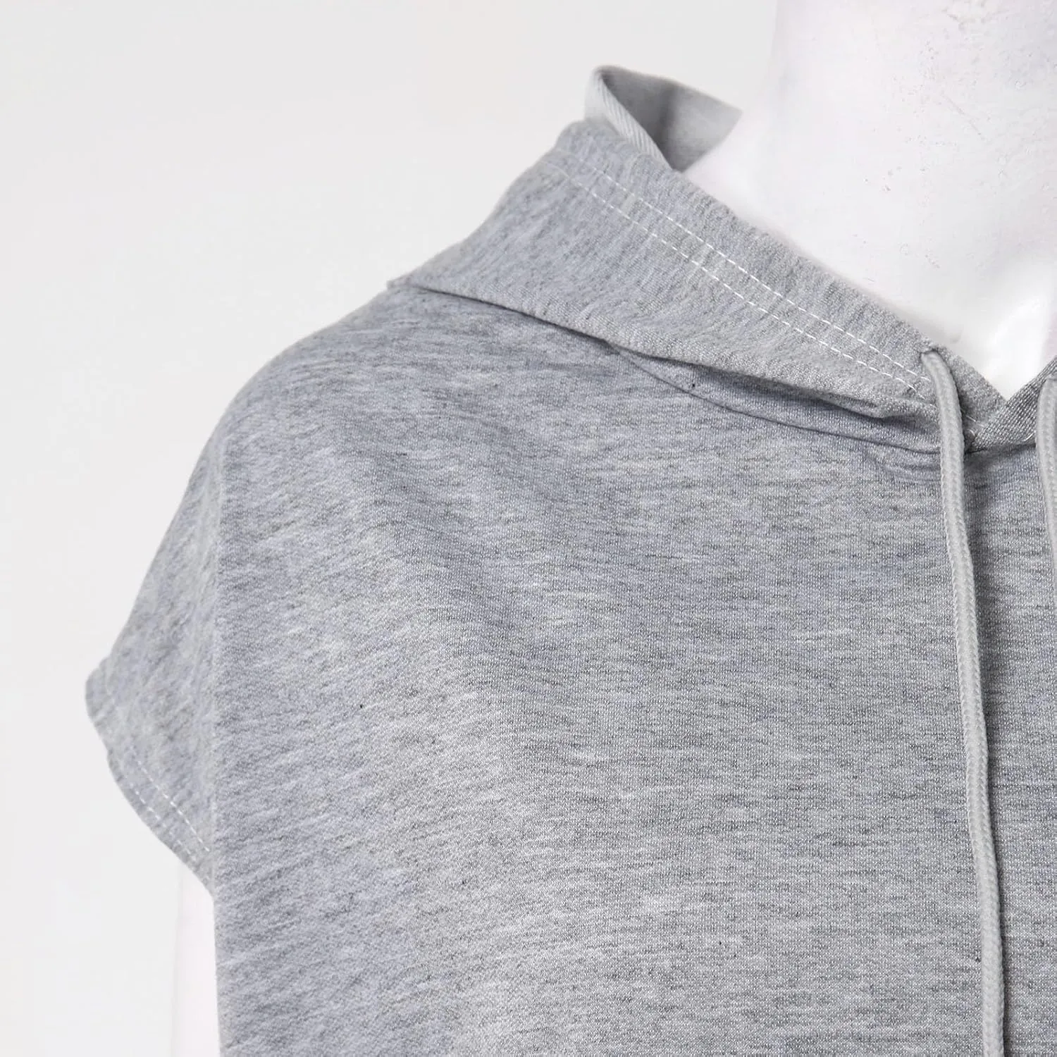 Casual Hoodies for Women Oversized Sleeveless Solid Sweatshirt Loose Drawsting Pocket Pullover 2024 Fashion Fall Outfit