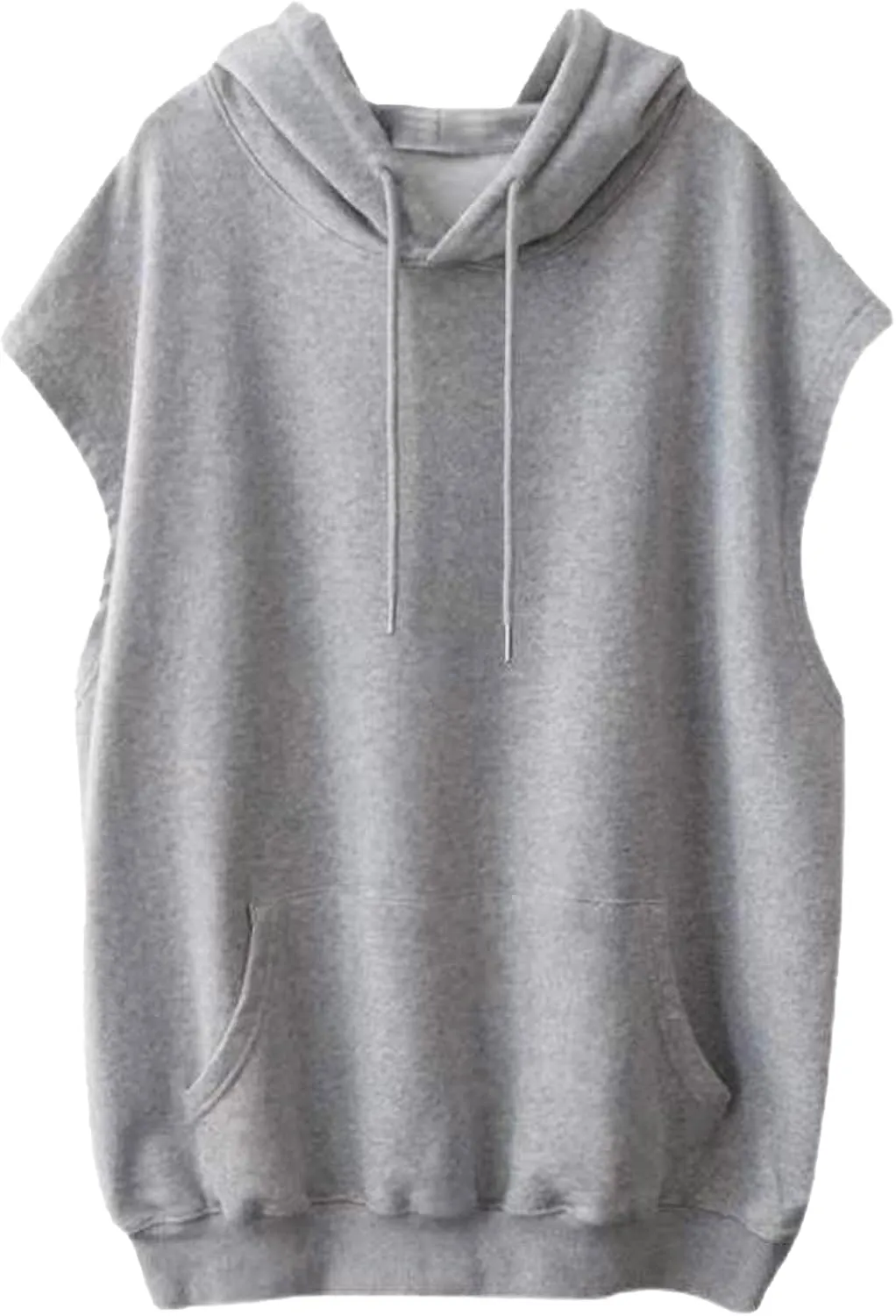 Casual Hoodies for Women Oversized Sleeveless Solid Sweatshirt Loose Drawsting Pocket Pullover 2024 Fashion Fall Outfit