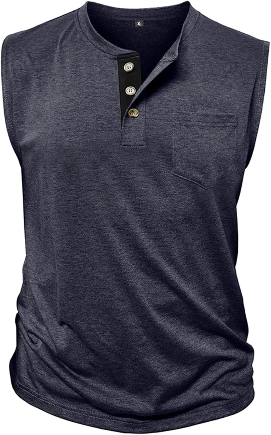 Compression Shirts Mens Trendy V Neck Sleeveless Muscle Cut Shirt Lightweight Quick Dry Athletic Workout Gym Tees
