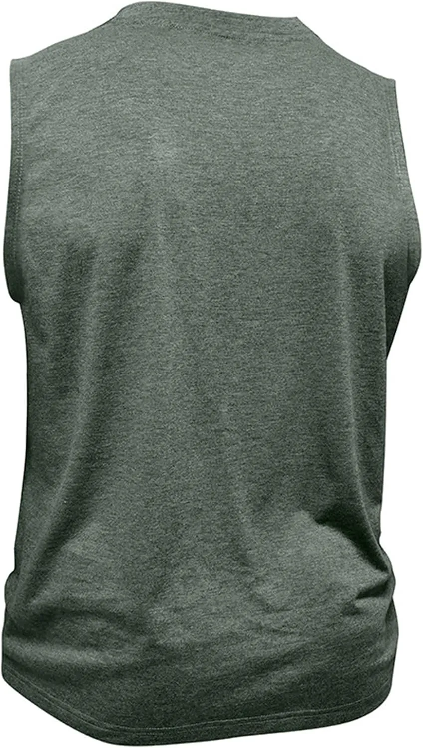 Compression Shirts Mens Trendy V Neck Sleeveless Muscle Cut Shirt Lightweight Quick Dry Athletic Workout Gym Tees