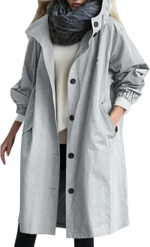 cooki Winter Coats for Women 2023 Trendy Wool Coat Women Winter Fleece Jackets Long Trench Coats Lapel Button Down Peacoat