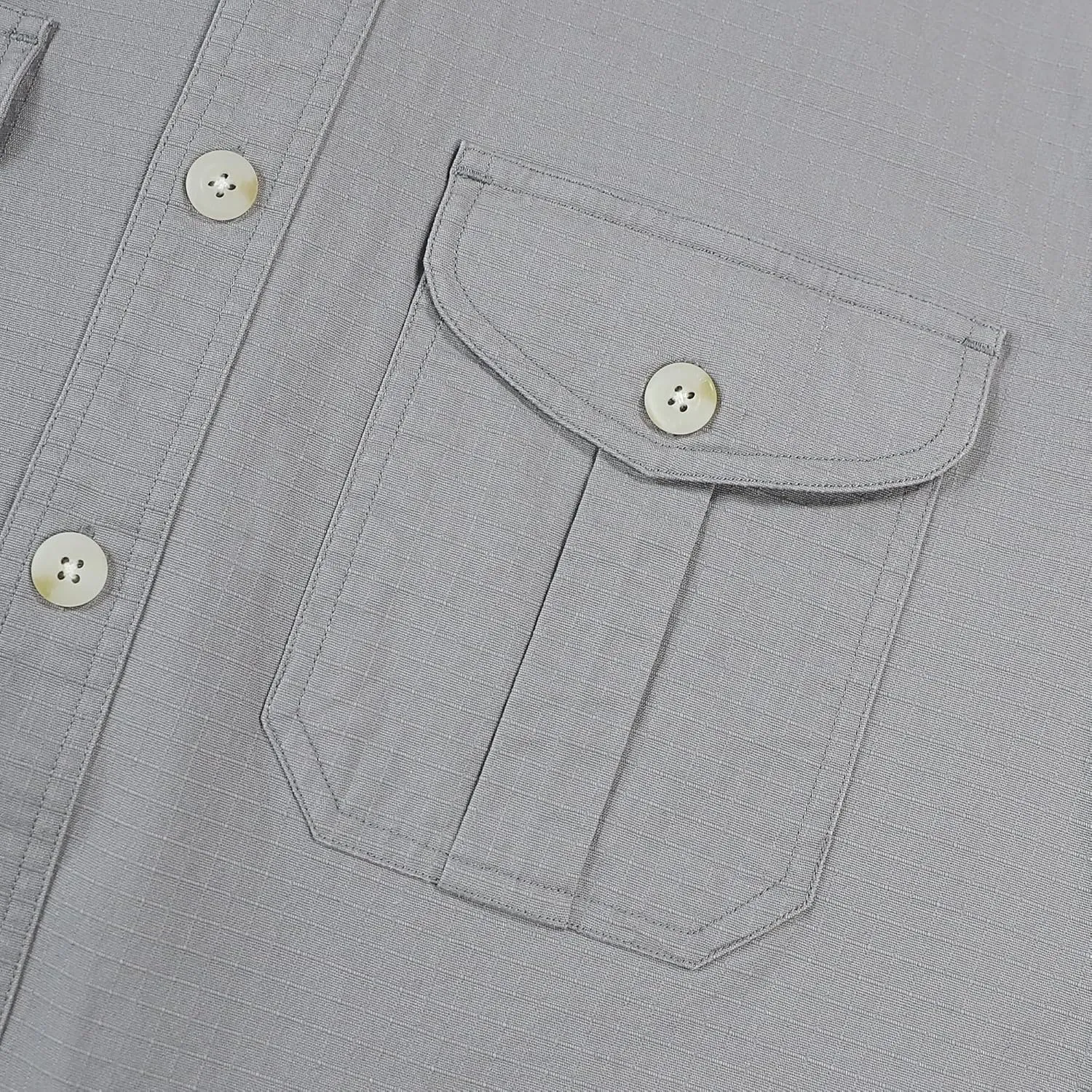 Dubinik® Mens Short Sleeve Button Down Shirts Two Pocket Vintage Mens Work Shirt Cotton Mens Shirts Casual with Stretch