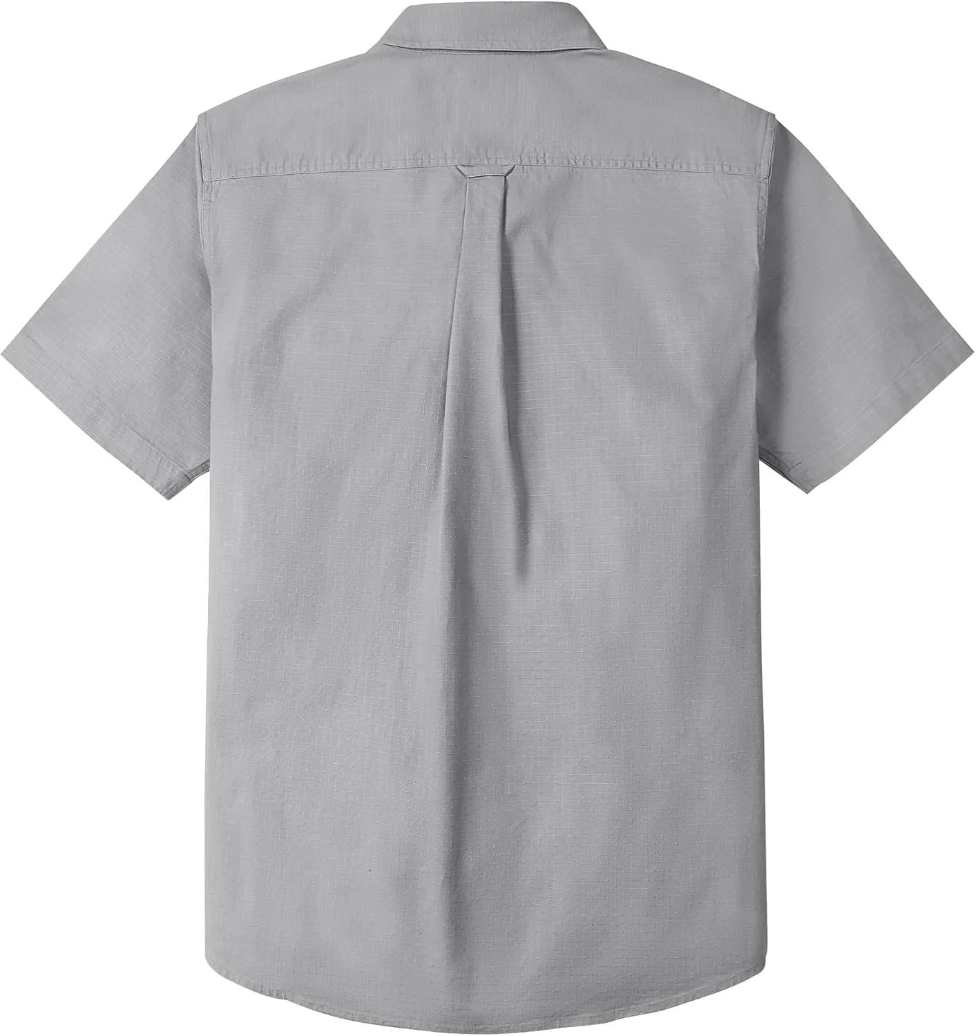Dubinik® Mens Short Sleeve Button Down Shirts Two Pocket Vintage Mens Work Shirt Cotton Mens Shirts Casual with Stretch