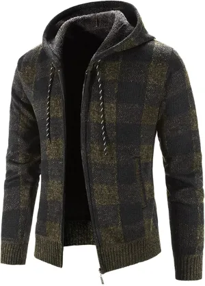 Dudubaby Soft Hooded Sweatshirt Casual Hoodies Men'S Fashion Long Sleeve Warm Camouflage Printed Hooded Jacket Top