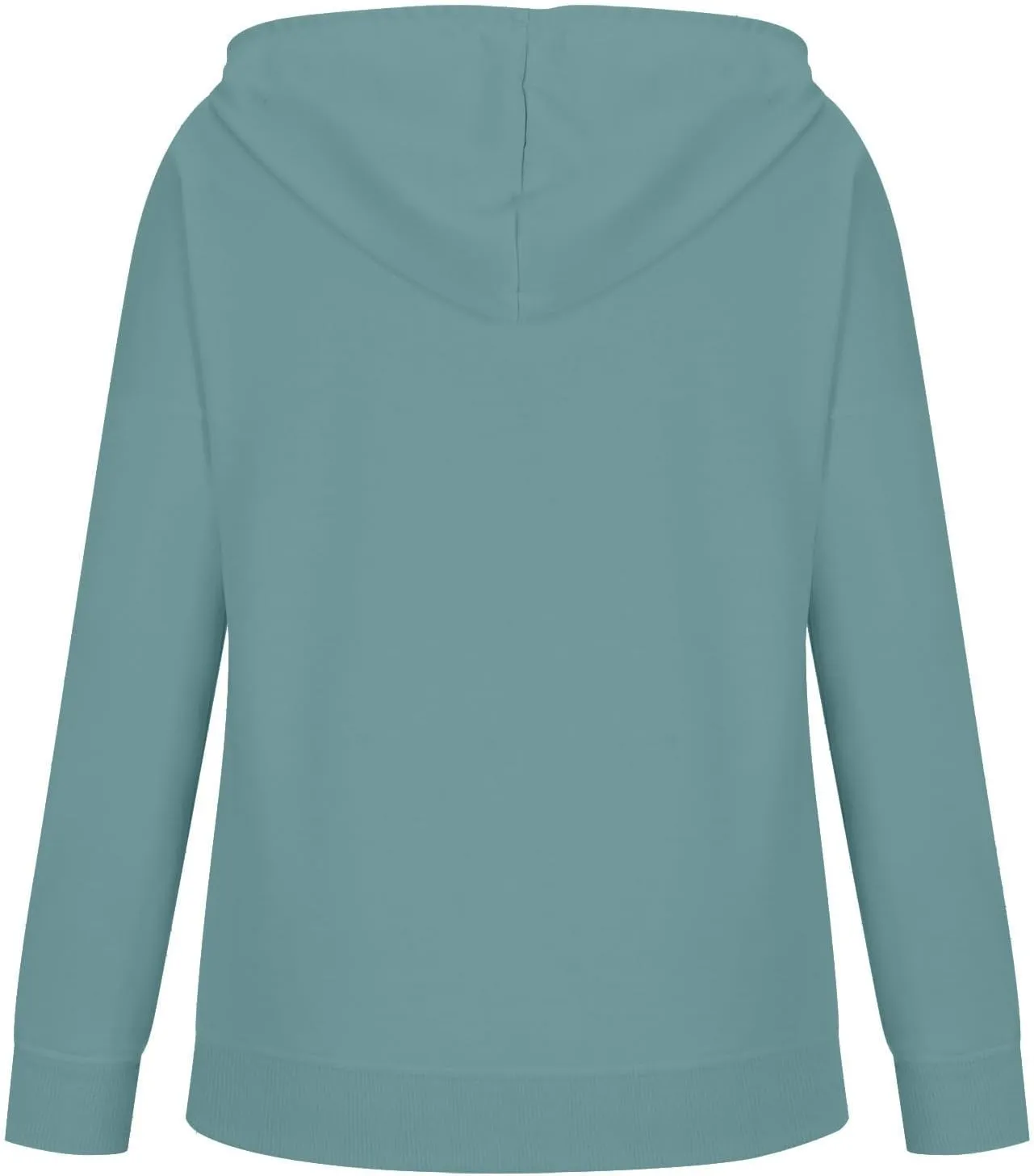 Fashion Casual Hoodies for Women Long Sleeve Pullover Tops Drawstring Hooded Sweatshirts Fall Fashion Outfits 2024