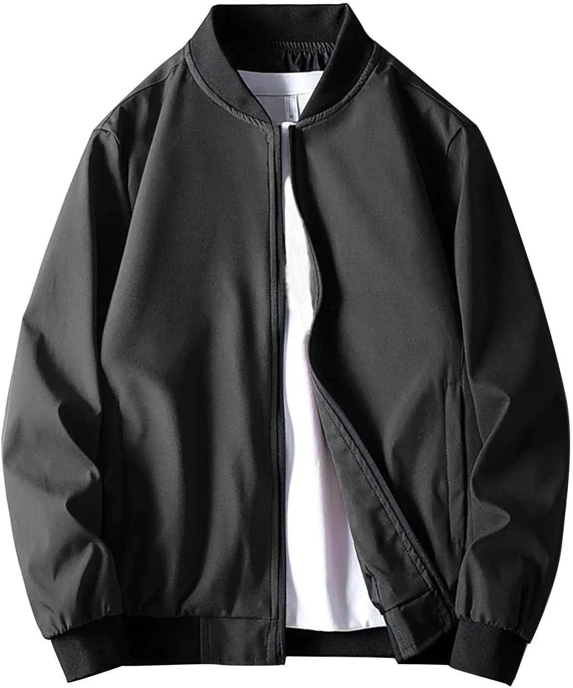 Flannel Shirt Workwear Jacket American Stand Collar Windproof Jacket Heavy Weight Tshirts for Men Raincoat for Men