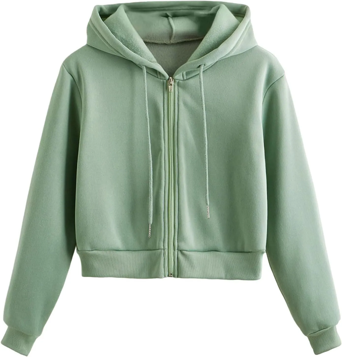 Furry Jackets for Women Womens Fleece Zipper Hoodies Sweatshirt Fashion Crop Plus Size Jacket Tunic Gym Sweat Shirts