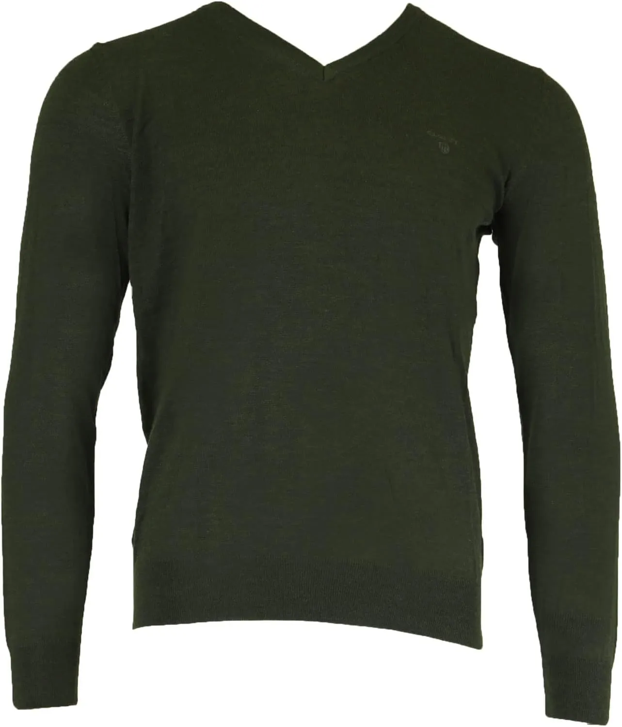 GANT Men's Fine Merino Wool V-Neck Sweater