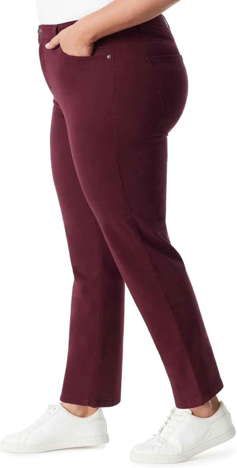 Gloria Vanderbilt Women's Amanda Classic High Rise Tapered Jean Plus
