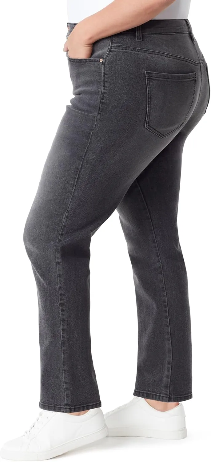 Gloria Vanderbilt Women's Amanda Classic High Rise Tapered Jean Plus