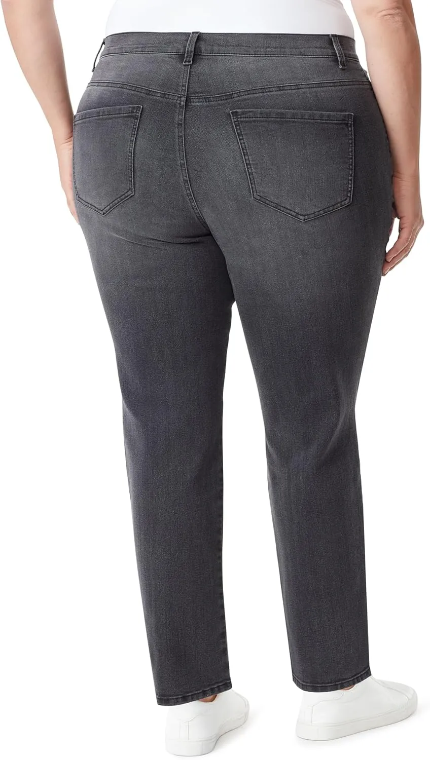 Gloria Vanderbilt Women's Amanda Classic High Rise Tapered Jean Plus