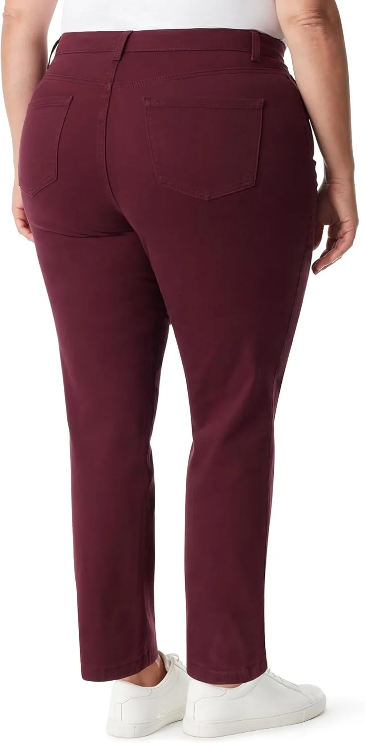 Gloria Vanderbilt Women's Amanda Classic High Rise Tapered Jean Plus