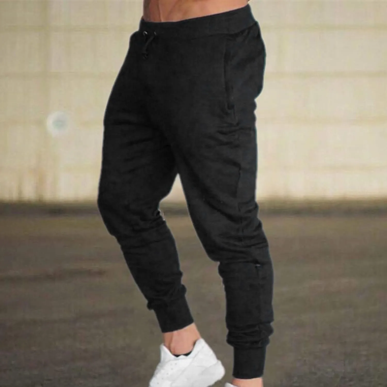 Joggers for Men, Men's Sweatpants, Jogger Sweatpants for Men with Pockets Baggy Athletic Running Jogging Trousers