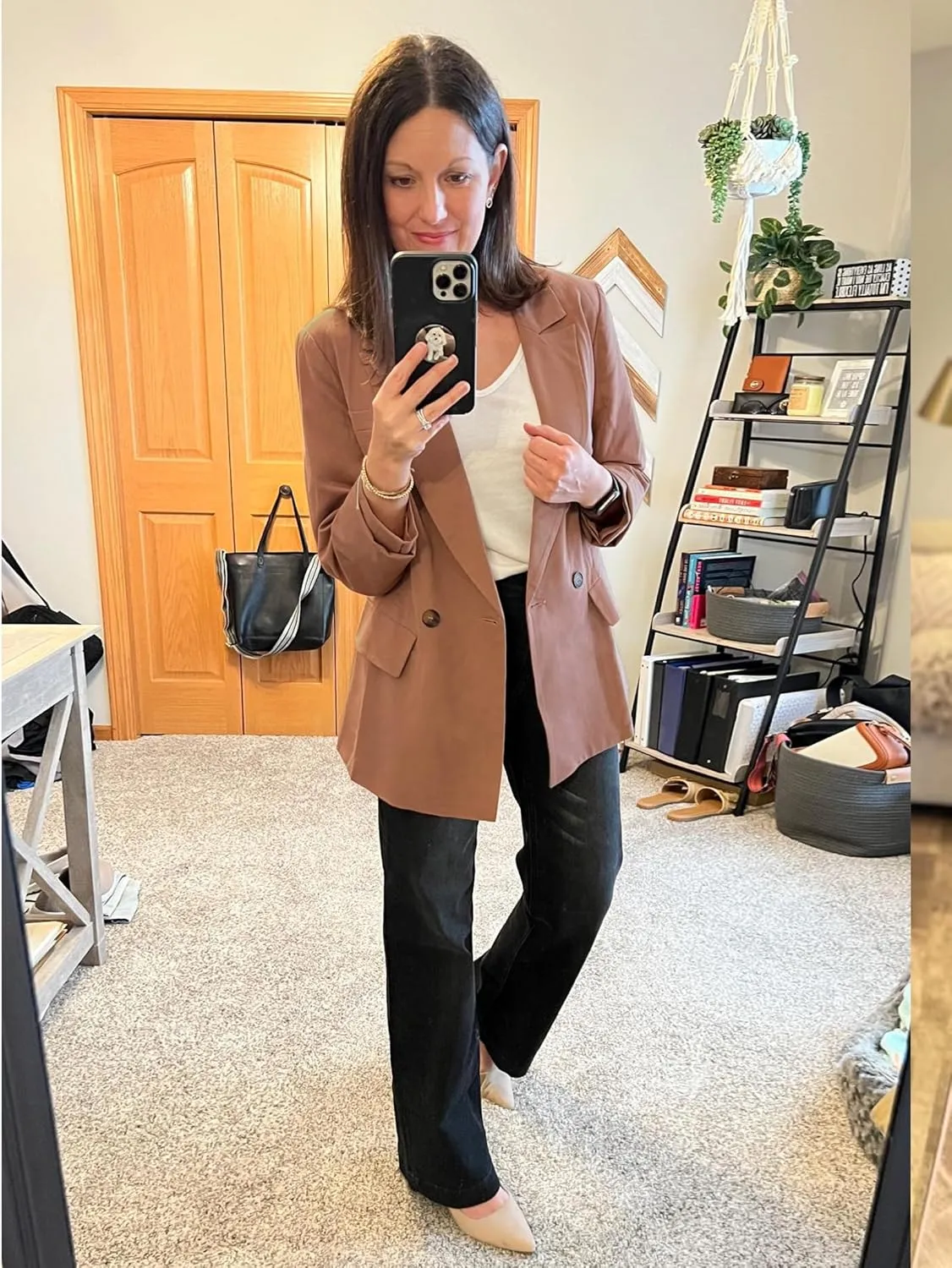 luvamia Blazer Jackets for Women Work Casual Office Long Sleeve Fashion Dressy Business Outfits