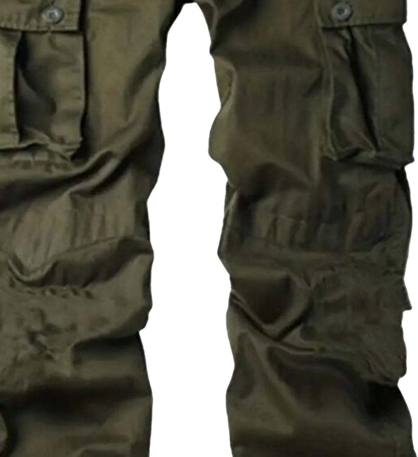 Maiyifu-GJ Men's Casual Jogger Cargo Pants Multi-Pockets Military Hiking Trousers Elastic Waist Athletic Jogger Sweatpants
