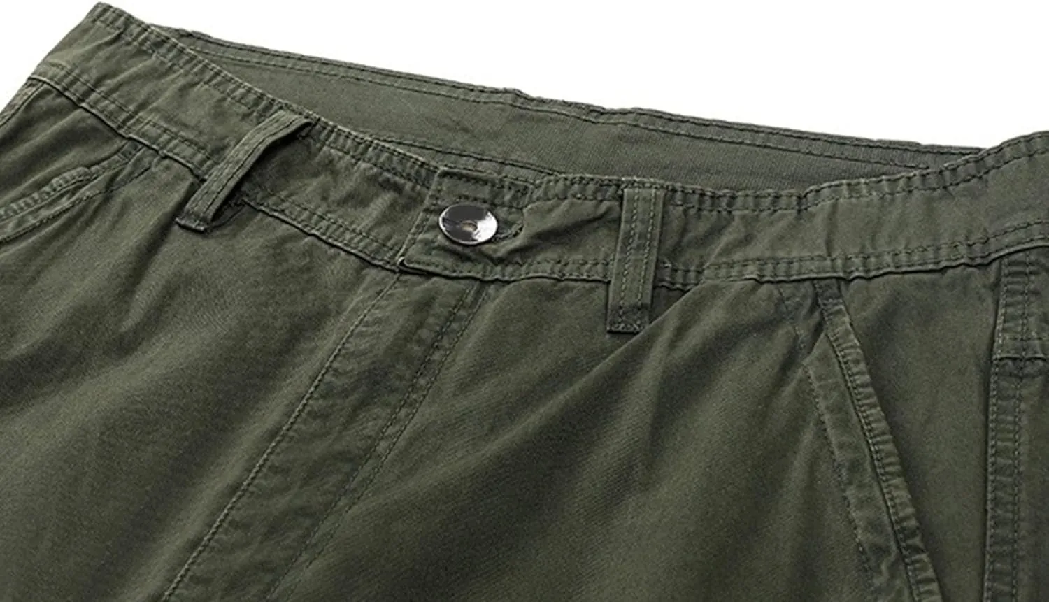 Maiyifu-GJ Men's Casual Jogger Cargo Pants Multi-Pockets Military Hiking Trousers Elastic Waist Athletic Jogger Sweatpants