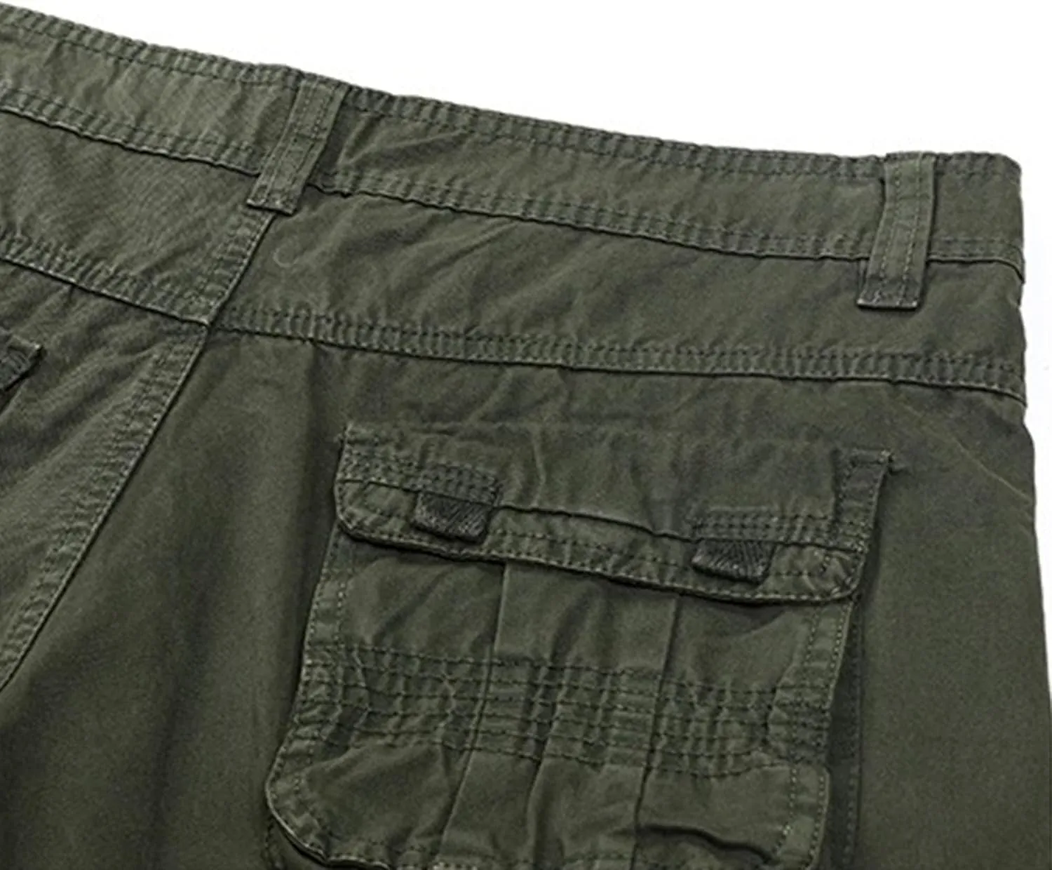 Maiyifu-GJ Men's Casual Jogger Cargo Pants Multi-Pockets Military Hiking Trousers Elastic Waist Athletic Jogger Sweatpants