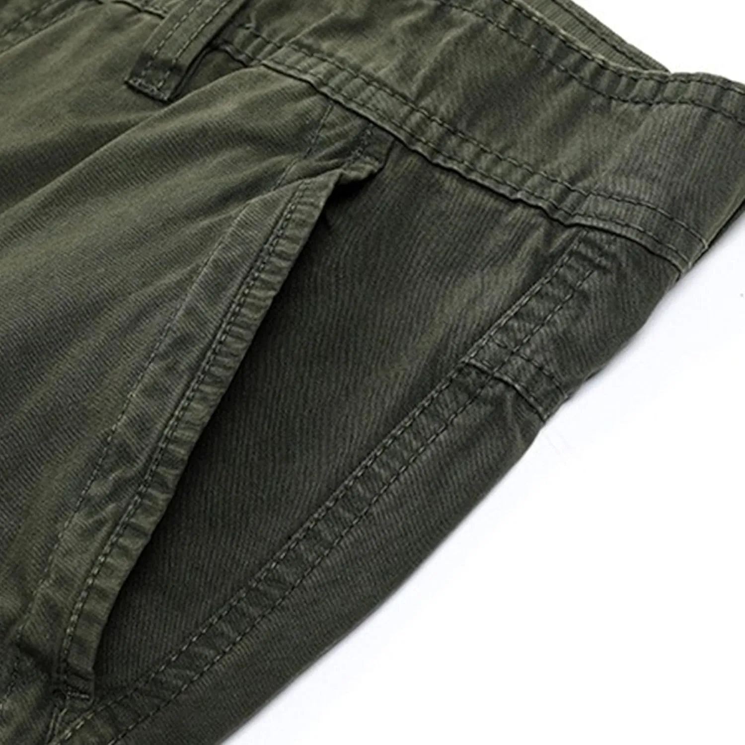 Maiyifu-GJ Men's Casual Jogger Cargo Pants Multi-Pockets Military Hiking Trousers Elastic Waist Athletic Jogger Sweatpants