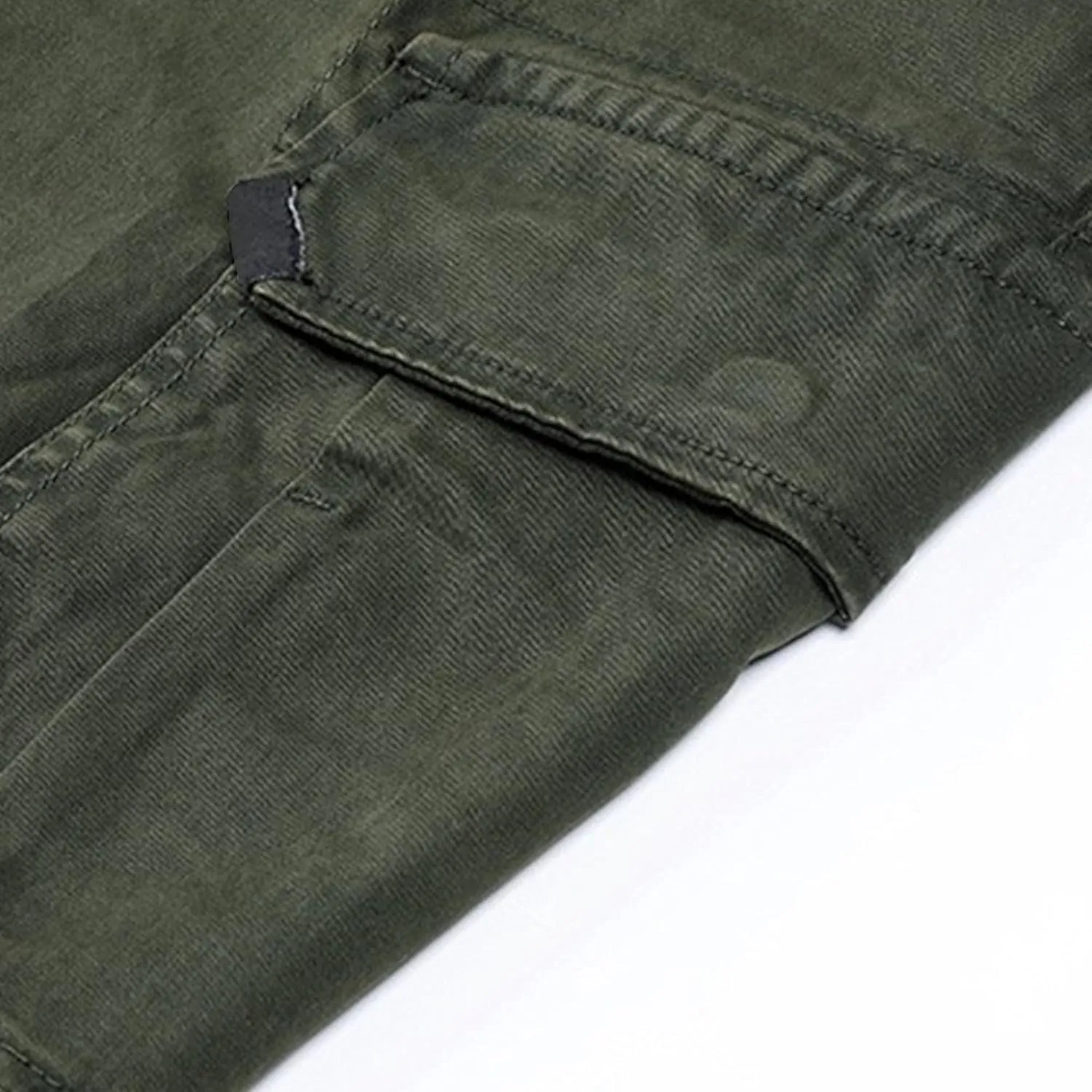 Maiyifu-GJ Men's Casual Jogger Cargo Pants Multi-Pockets Military Hiking Trousers Elastic Waist Athletic Jogger Sweatpants