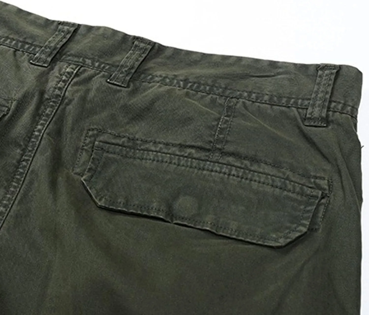 Maiyifu-GJ Men's Casual Jogger Cargo Pants Multi-Pockets Military Hiking Trousers Elastic Waist Athletic Jogger Sweatpants