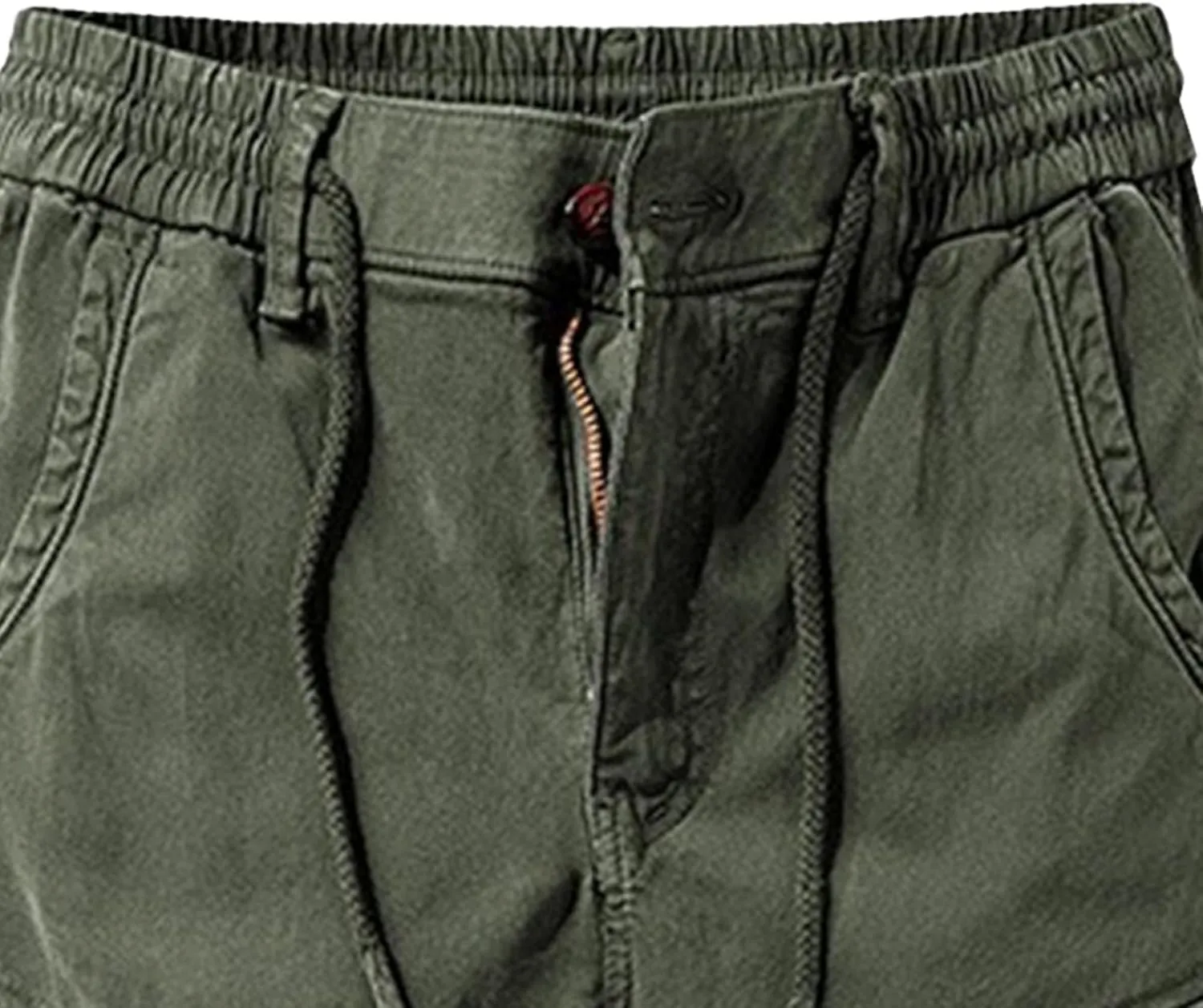 Maiyifu-GJ Men's Casual Jogger Cargo Pants Multi-Pockets Military Hiking Trousers Elastic Waist Athletic Jogger Sweatpants