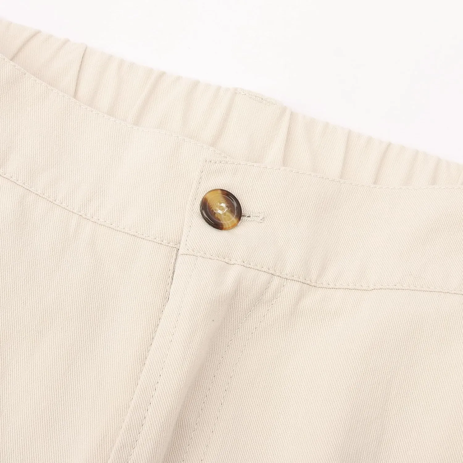 Mens Cargo Pants Casual Button Up Srtetch Waist Jogger Multi Pockets Outdoor Hiking Work Sweatpants Hip Hop Trousers