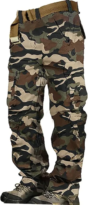 Mens Cargo Work Pants 6 Full Men's Cargo Cargo Pocket Men's Pants Gym Clothes for Men Sweat Pants Mens Lightweight