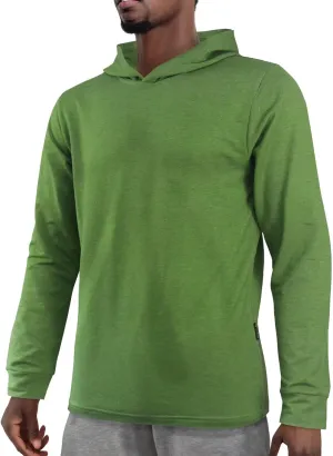 Mens Casual Hoodies Cotton Hooded Shirts Pullover Sweatshirts Comfy Long Sleeve Fitted