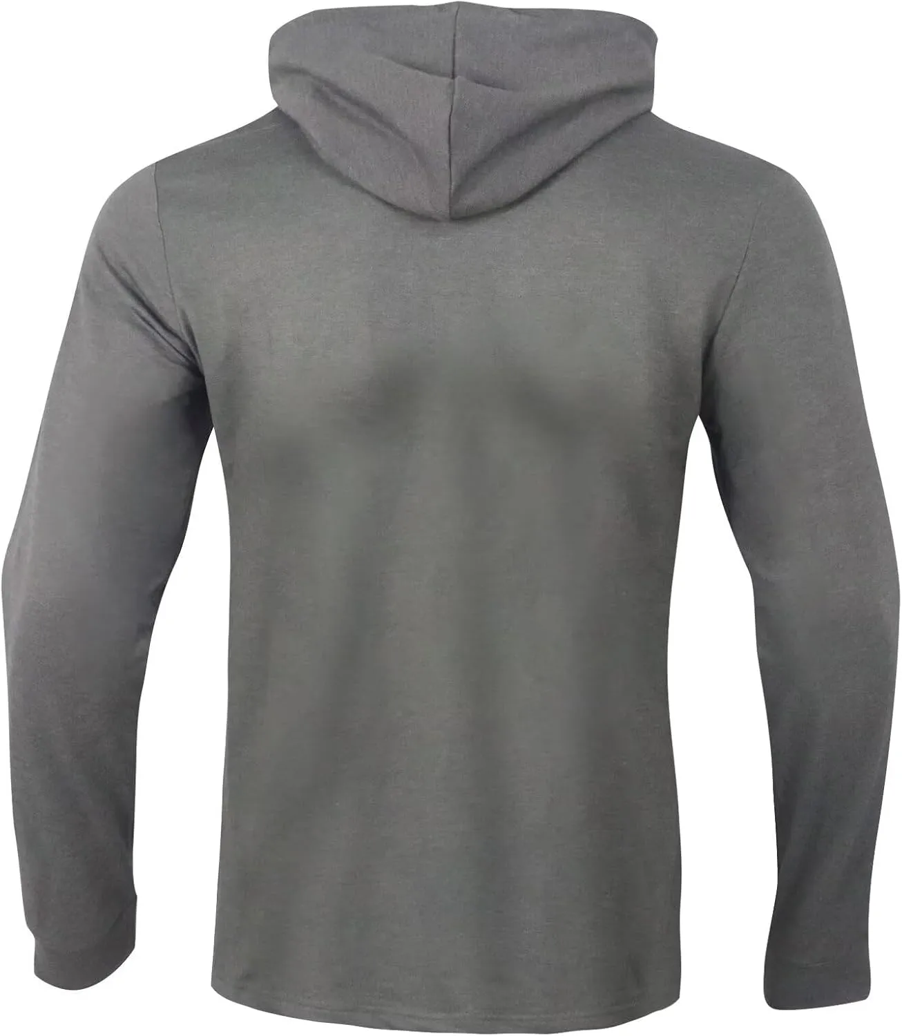 Mens Casual Hoodies Cotton Hooded Shirts Pullover Sweatshirts Comfy Long Sleeve Fitted
