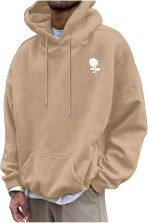Men's Graphic Print Long Sleeve Mens Graphic Oversized Hoodie Print Streetwear Casual Hoodies y2k Hooded Sweatshir