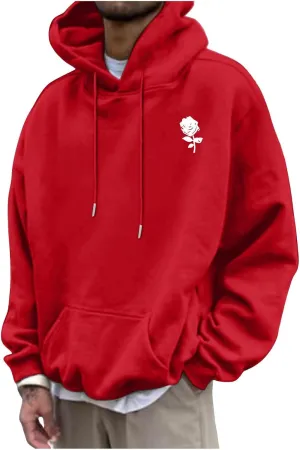 Men's Graphic Print Long Sleeve Mens Graphic Oversized Hoodie Print Streetwear Casual Hoodies y2k Hooded Sweatshir