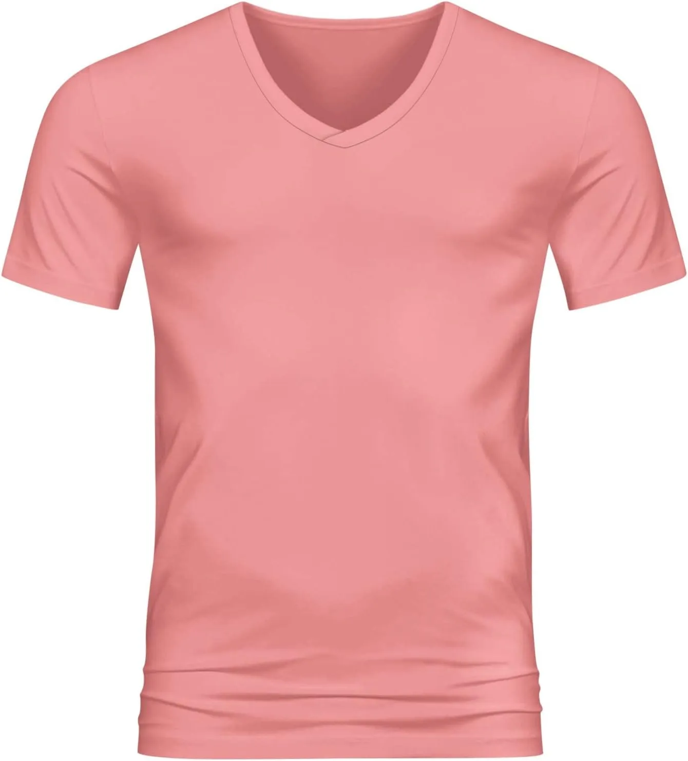 Men's Muscle T-Shirts Casual Thin Breathable Quick Dry Sweat Shirt Wicking Short Sleeve Tee Top UPF 50  Swim T Shirts