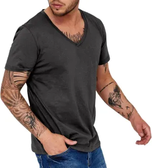 Men's Muscle T-Shirts Casual Thin Breathable Quick Dry Sweat Shirt Wicking Short Sleeve Tee Top UPF 50  Swim T Shirts