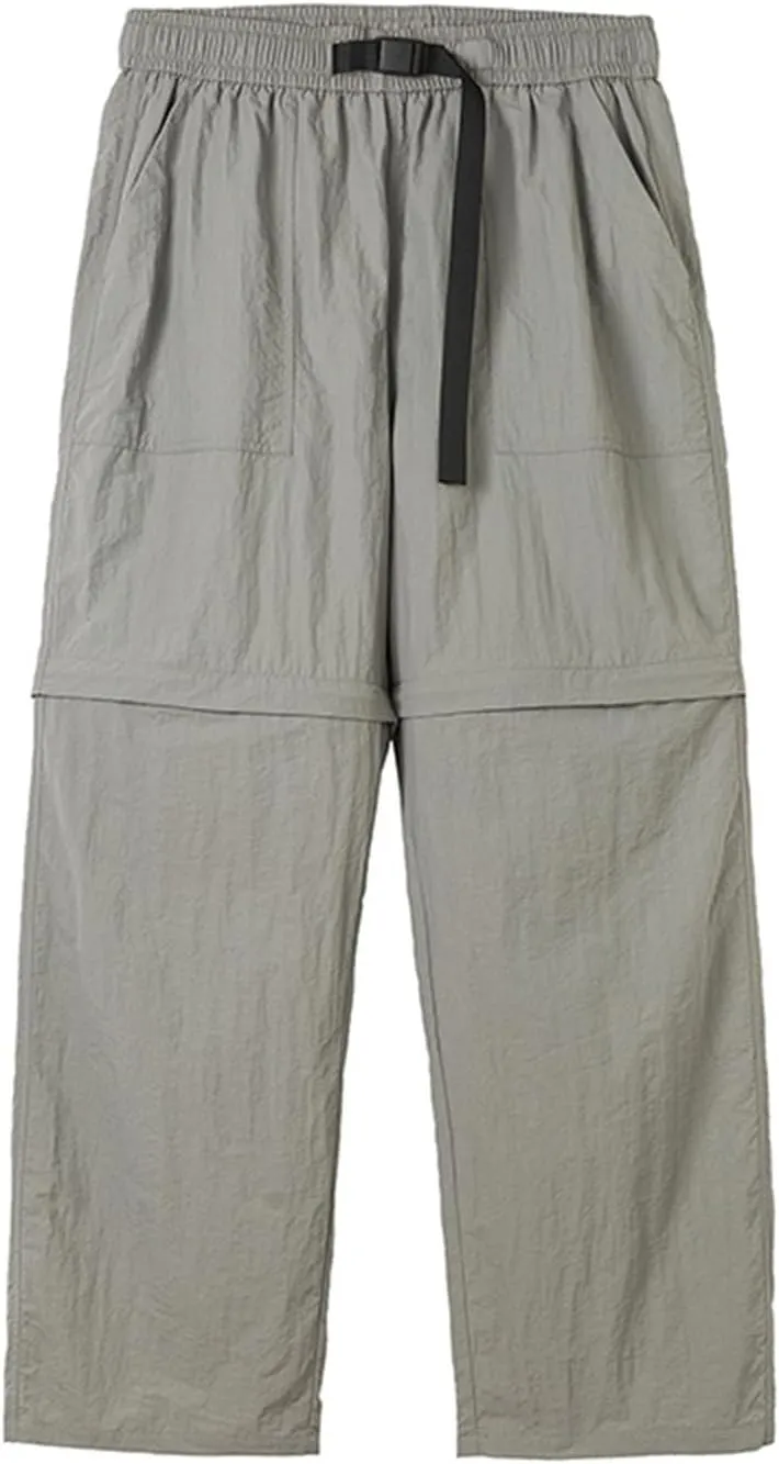 Men's Quick Drying Cargo Pants Lightweight Hiking Pants Convertible Stretch Pants Climbing Plain Pants Basic Pants