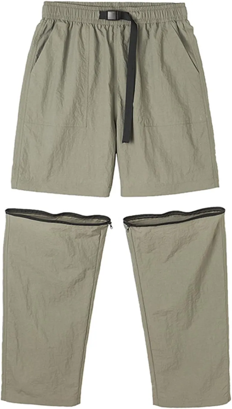Men's Quick Drying Cargo Pants Lightweight Hiking Pants Convertible Stretch Pants Climbing Plain Pants Basic Pants