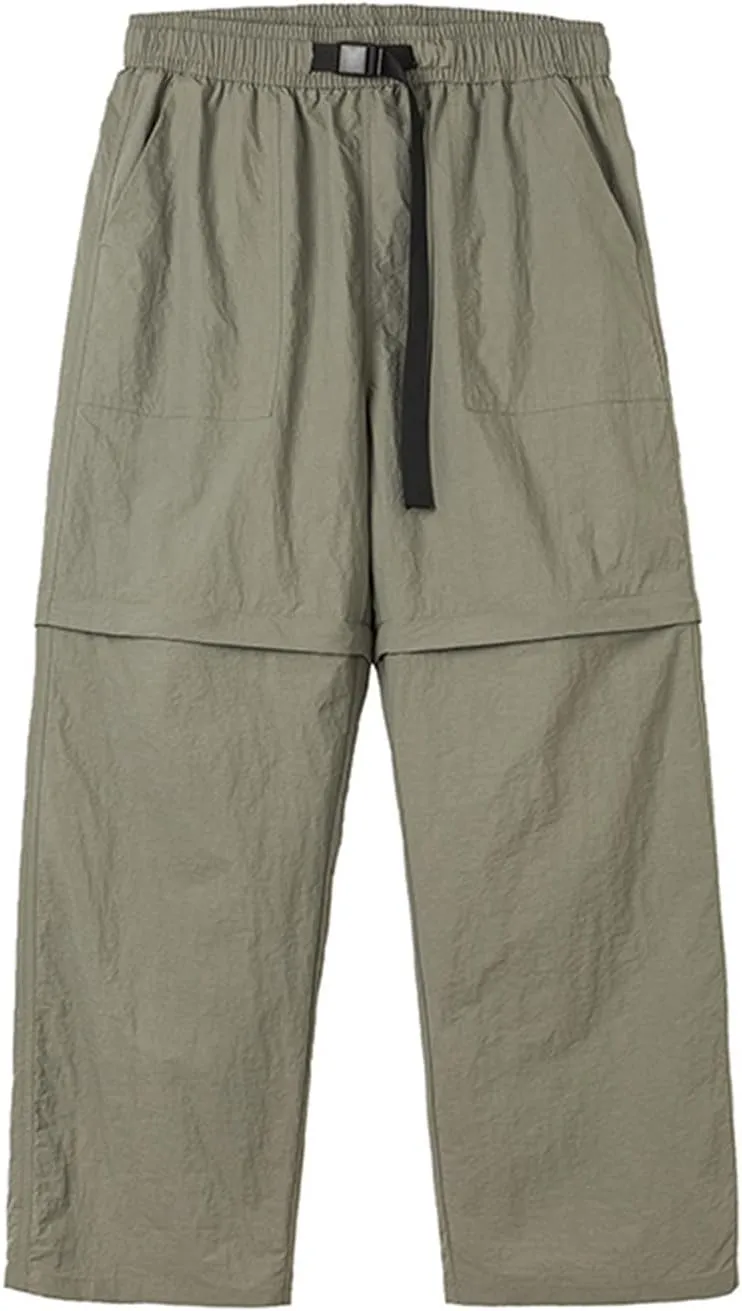 Men's Quick Drying Cargo Pants Lightweight Hiking Pants Convertible Stretch Pants Climbing Plain Pants Basic Pants