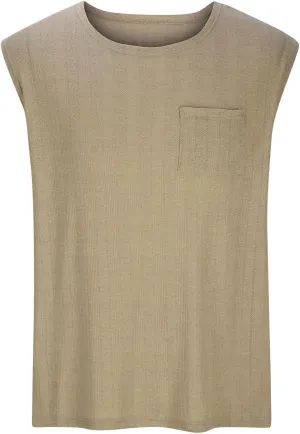 Mens Solid Colour Quick Dry Tank Tops Casual Lightweight Summer Tees Moisture-Wicking Breathable Shirts for Gym 2025