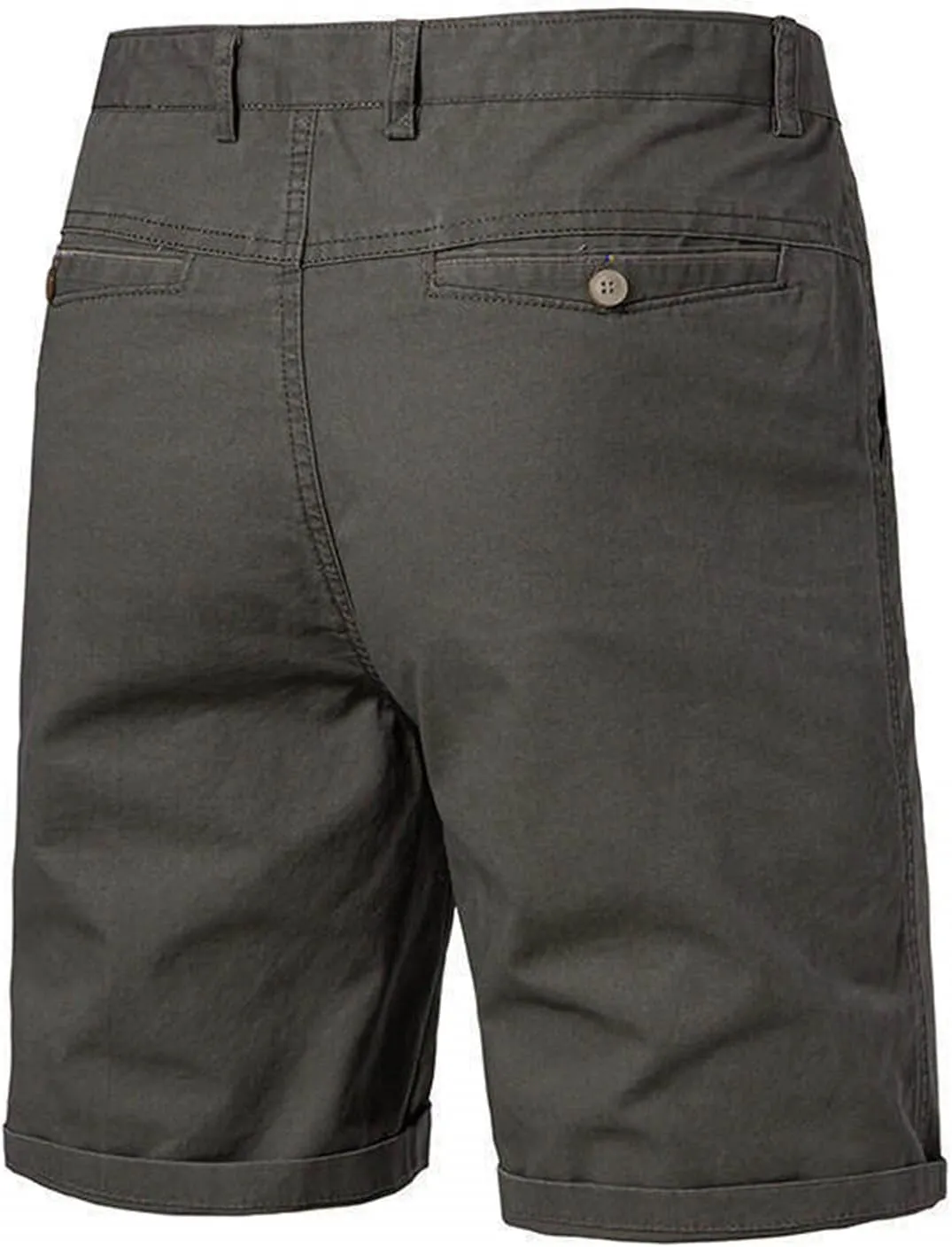 Men's Stretch Chino Short Performance Relaxed Fit Cargo Shorts Summer Lightweight Outdoor Hiking Short with Pocket