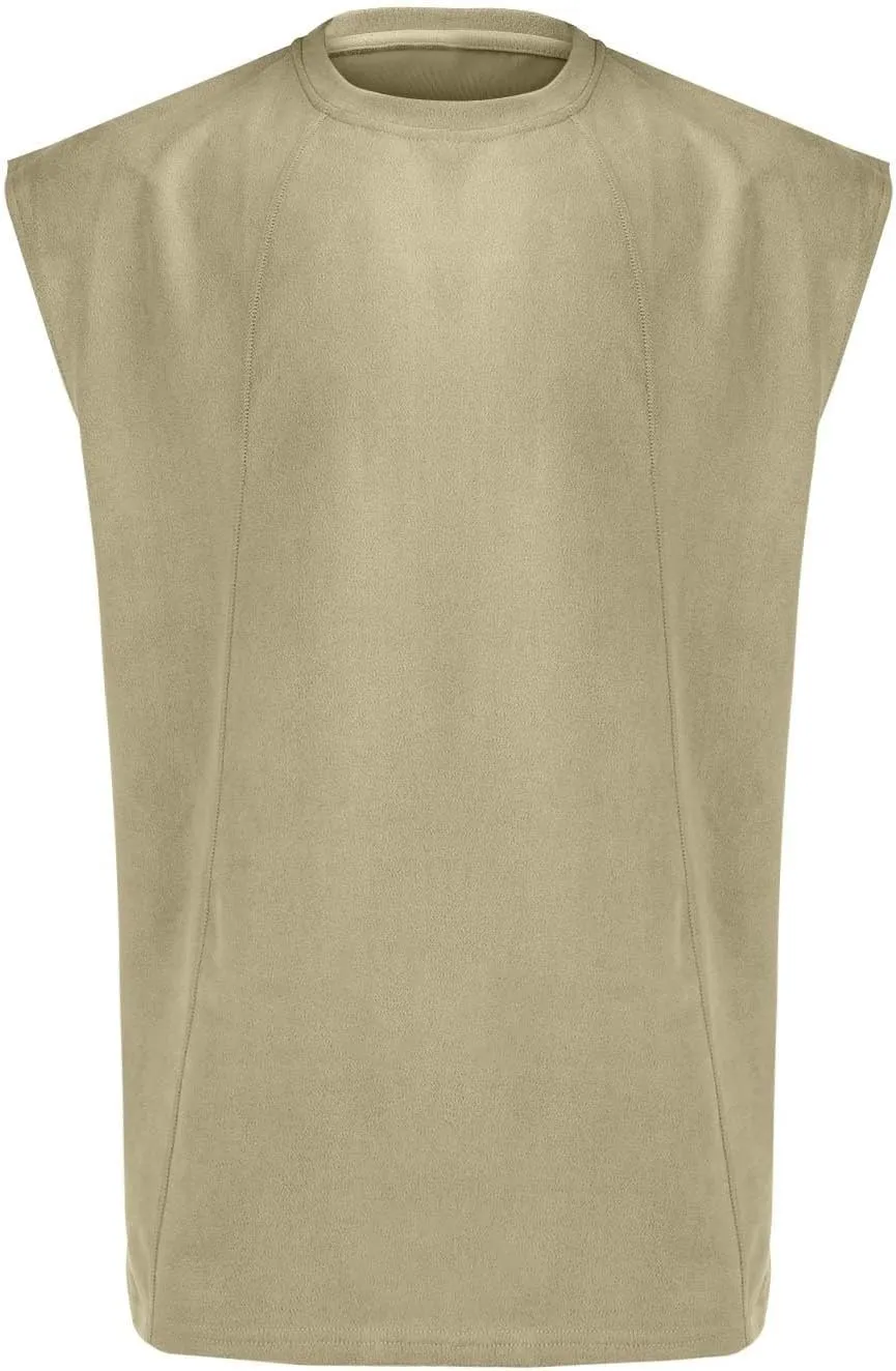 Mens Workout Tank Tops Big and Tall Quick Dry Muscle Cut Tee Shirts Sleeveless UPF 50  Sweat Shirt Basic Summer Tops