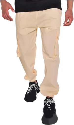 Muscularfit Plus Size Cargo Pants Casual Loose Multi Pockets Drawstring Cargo Pants Stretch Joggers Athletic Sweatpants 2023